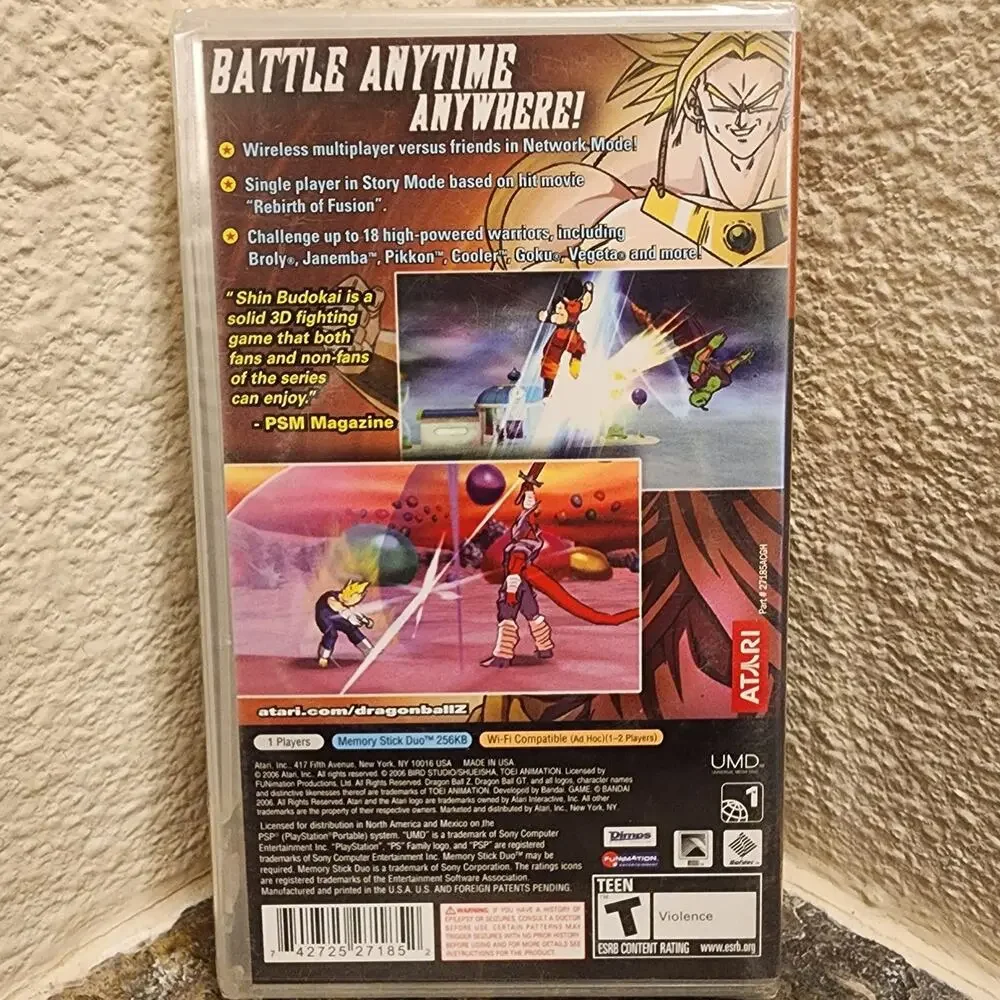 Game - Dragon Ball Z: Shin Budokai [GH] (NEW) - PSP